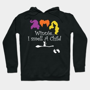 Winnie I smell A Child, halloween pregnancy announcement ideas Hoodie